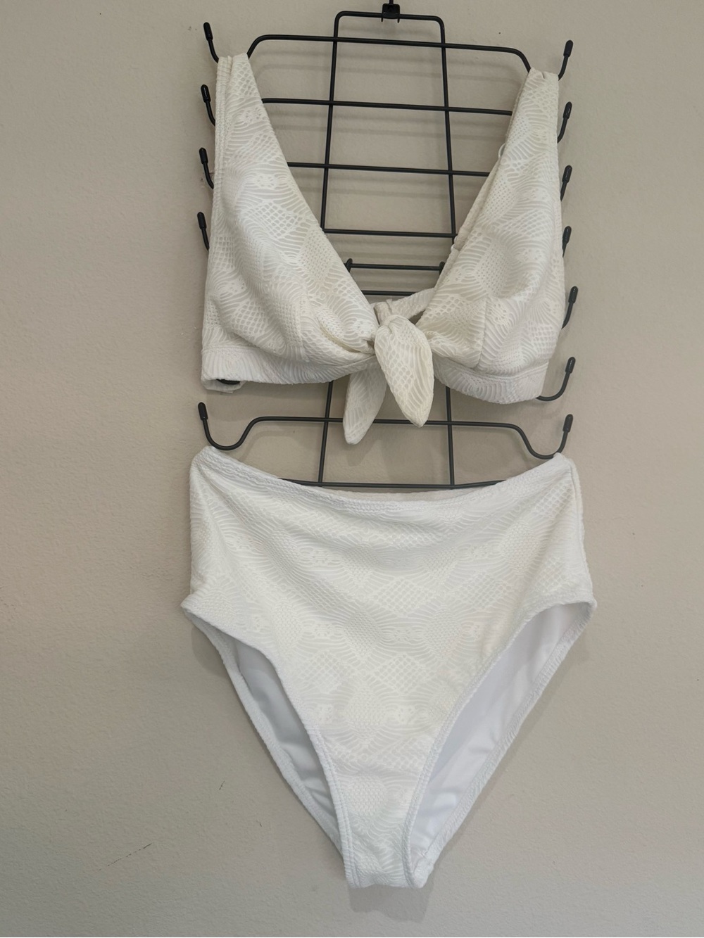 ASOS Ivory Bikini Set Top Size 32 F / Bottom Size 8